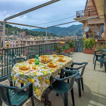 Casa Carla- Big Terrace-sea View&wifi Rapallo